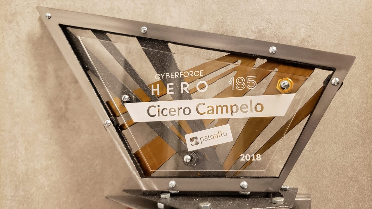 CYBERFORCE Hero — Palo Alto Networks, Las Vegas 2019